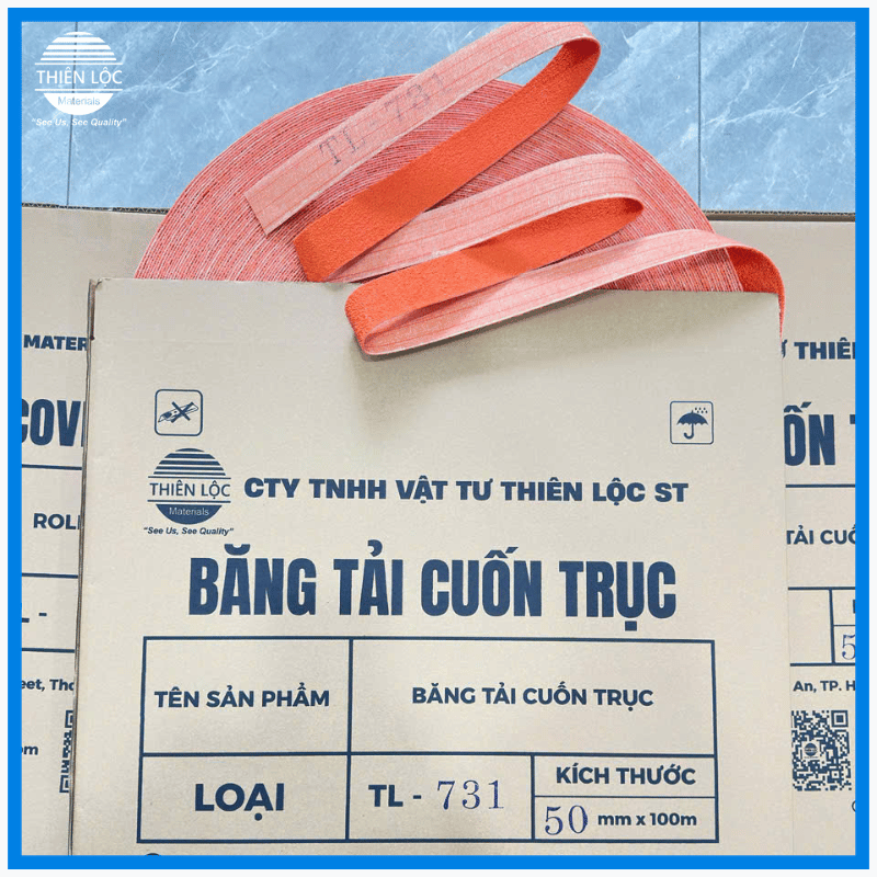 BĂNG TẢI CAO SU QUẤN TRỤC TL731