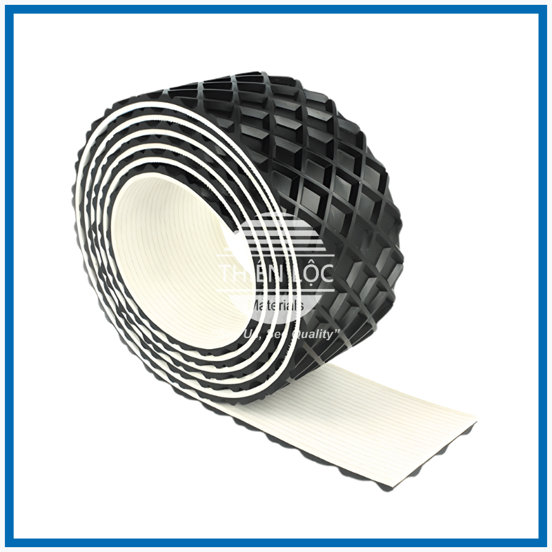 Băng Tải PVC Bề Mặt Ô Vuông Cho Máy Chà Nhám