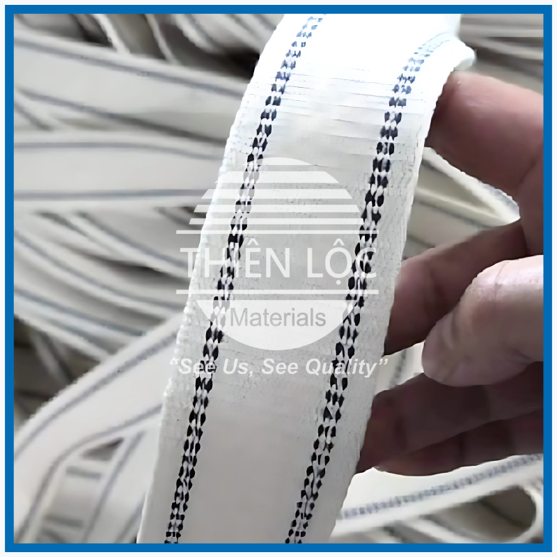Dây Đai Cotton đỏ bản rộng 100mm, Cách điện