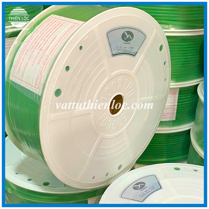 DÂY PU PHI TRÒN XANH 3mm, 4mm, 5mm, 6mm, 8mm, 10mm, 12mm, 15mm, 18mm