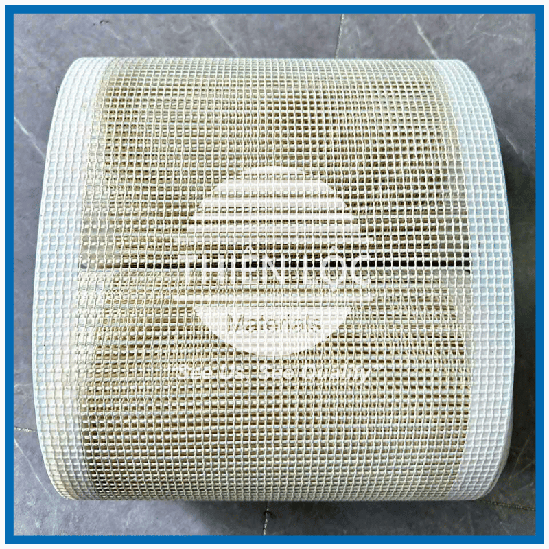 Băng Tải Lưới Teflon PTFE Màu Trắng