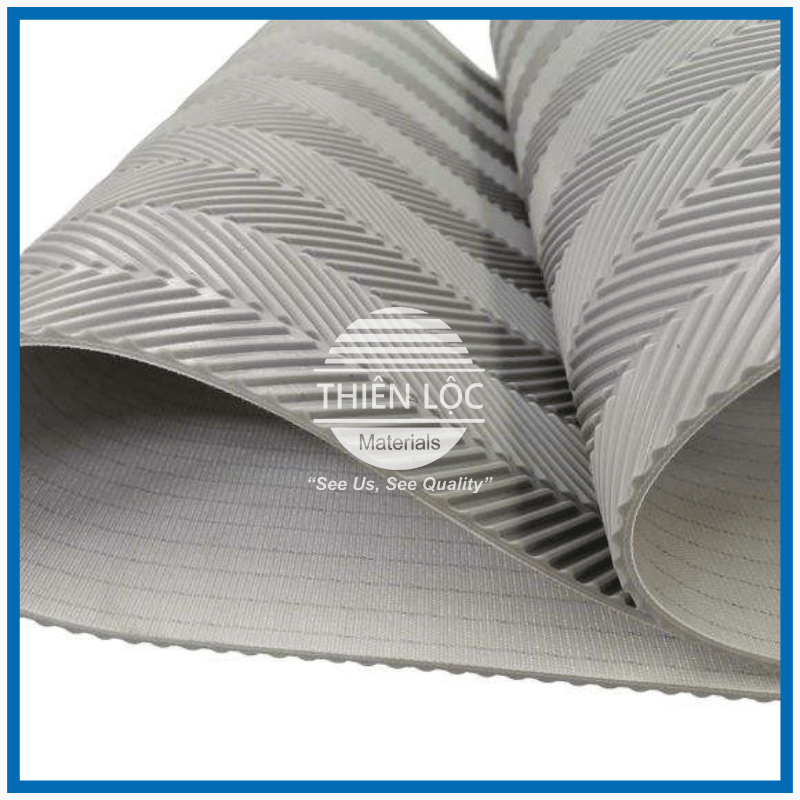 Bật Băng Tải PVC Xương Cá