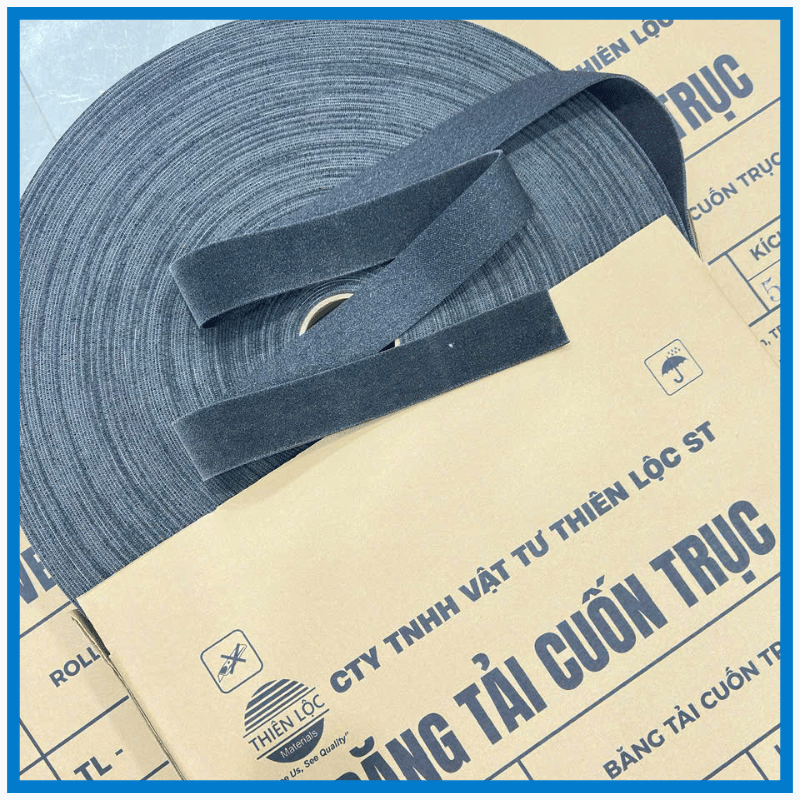 Nỉ đen quấn trục