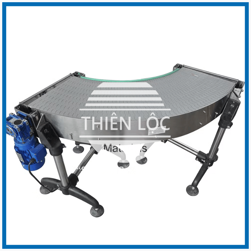 Băng Tải Nhựa Hong’s Belt Chạy Cong 90 Độ HS 2000A
