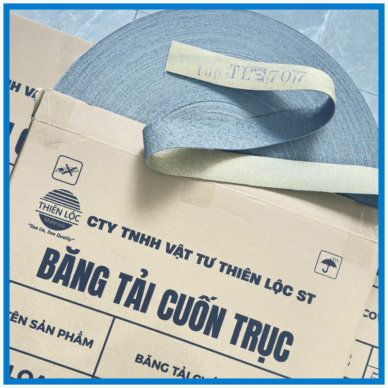 Băng Tải Cao Su Cuốn Trục TL707