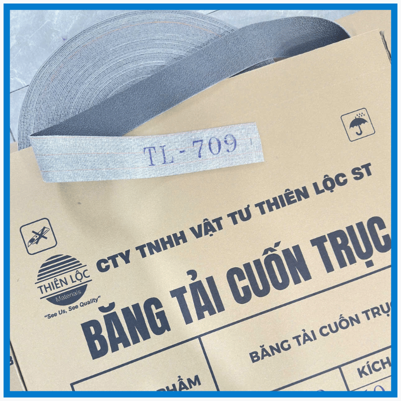 Băng Tải Cao Su Cuốn Trục TL709