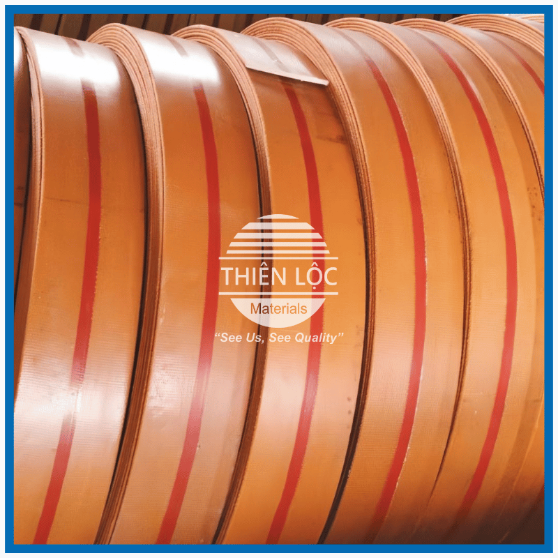 Băng Tải Bố Vải Màu Cam