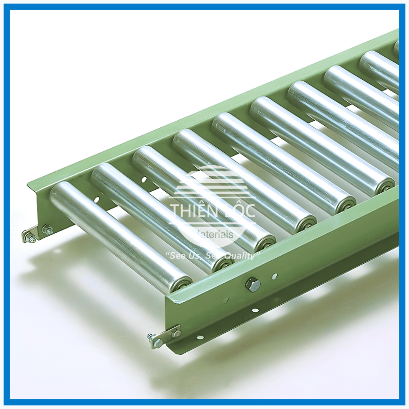 Băng tải con lăn inox