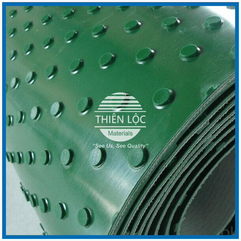 Băng Tải PVC Hạt Tròn
