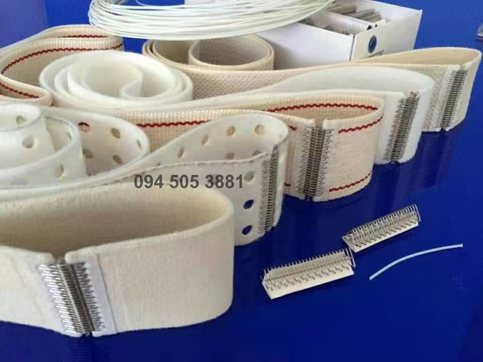 Các loại dây băng ngành giặt ủi công nghiêp