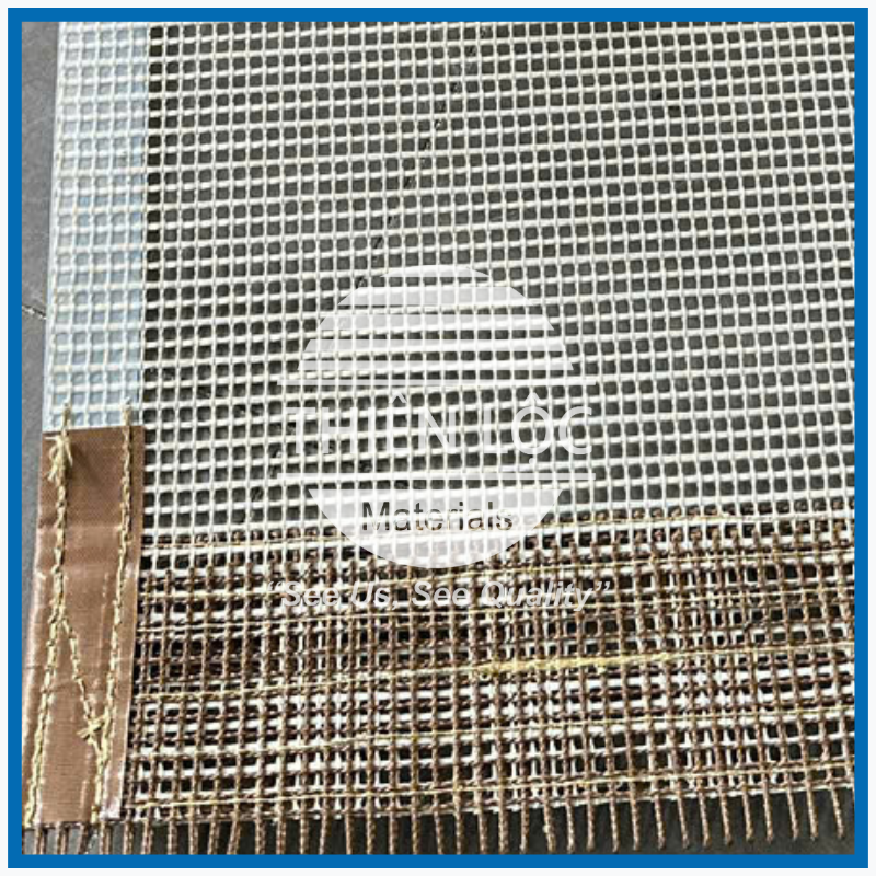 Băng Tải Lưới Teflon PTFE Màu Trắng